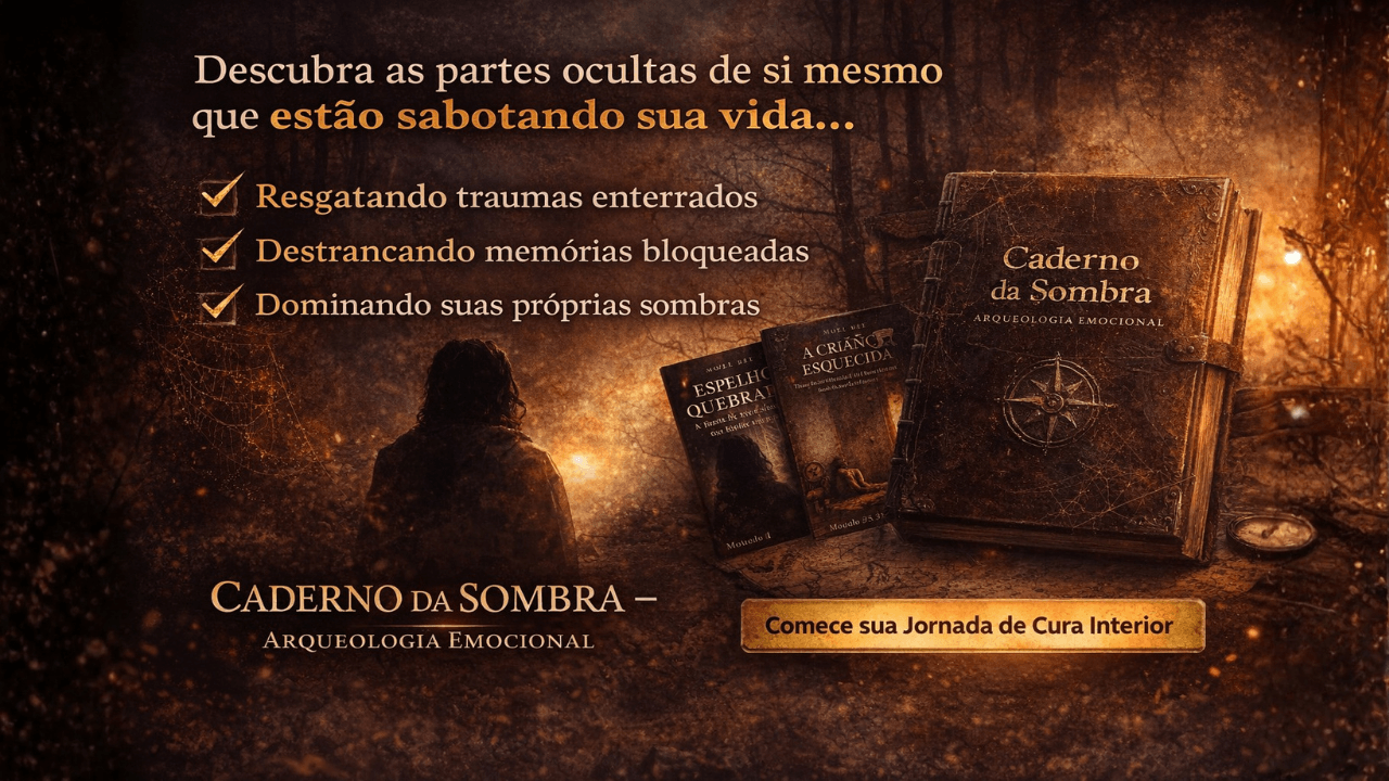 Caderno da Sombra — Arqueologia Emocional